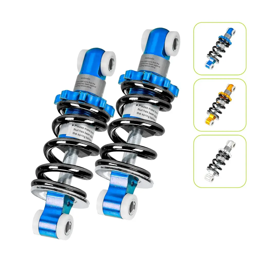 2 Amortiguador suspension roscada AZUL