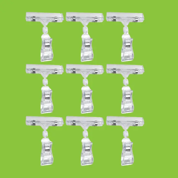 Gancho cuelga precios patinetes 10 unidades