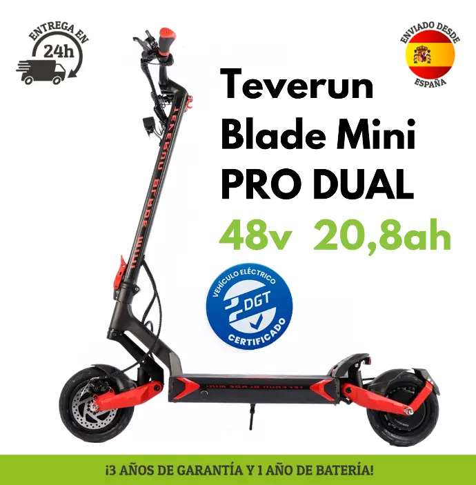 Teverun Blade Mini – Pro Dual Motor 48V 20,8Ah
