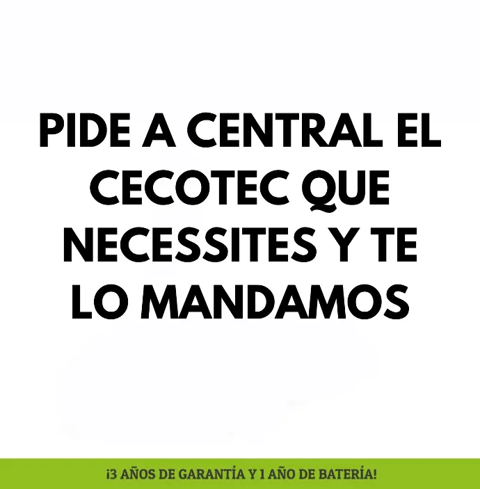 Necessitas un Cecotec?