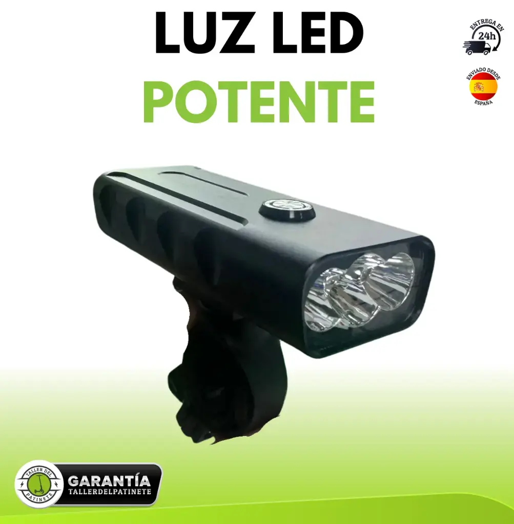 Luz led Potente 3 focos