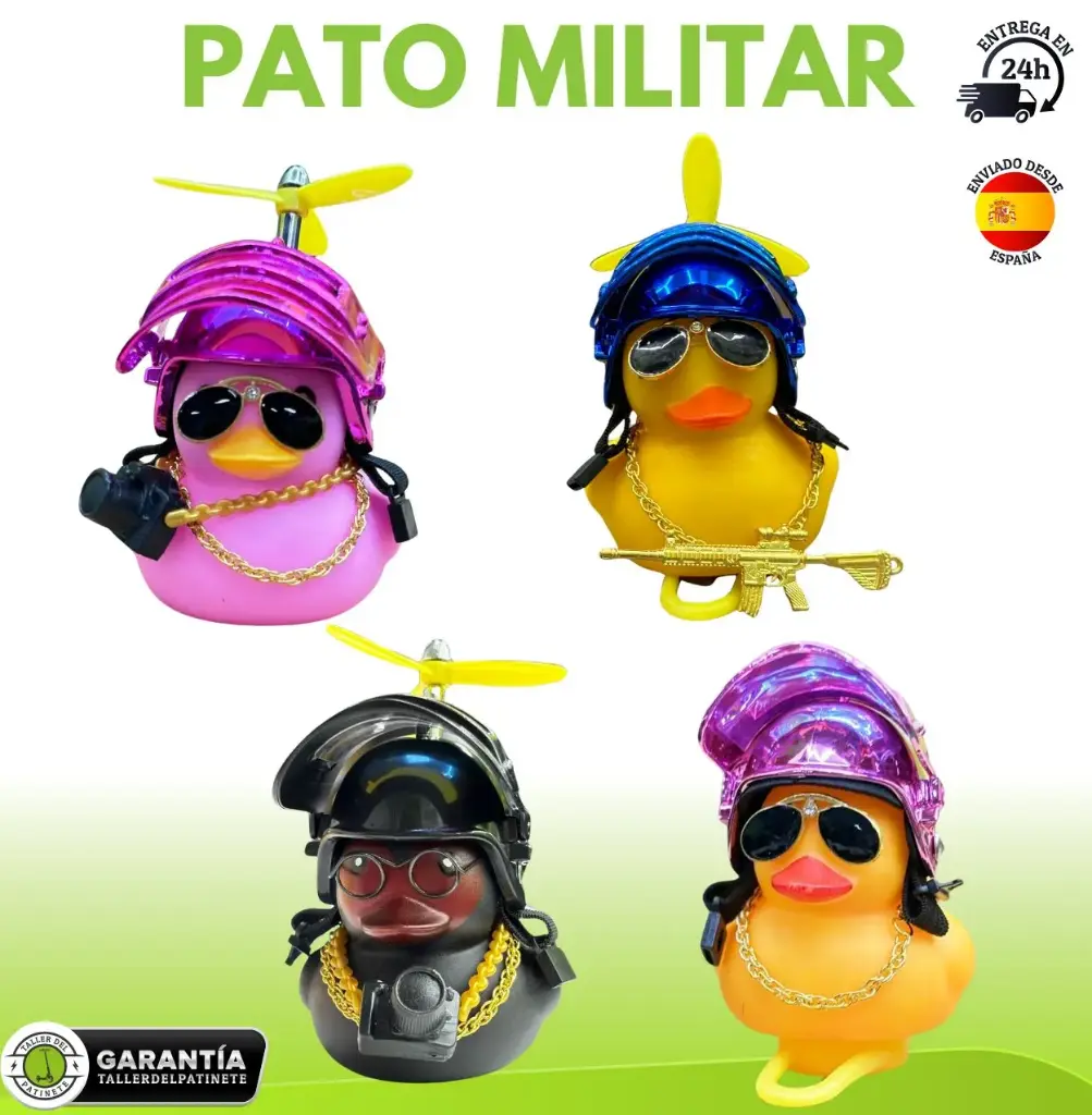 Kit patos Militar ( 8 unidades )