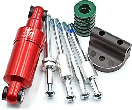 MEJORA DOBLE SUSPENSION TRASERA PARA NINEBOT G30 - ROJO