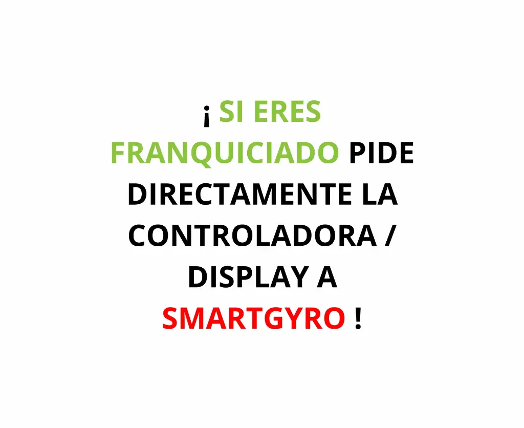 DESLIMITAR SMARTGYRO FRANQUICIADO