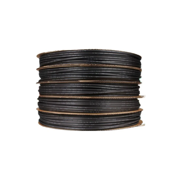 Tubo termorretractil negro (Rollos de 100m / 200m)