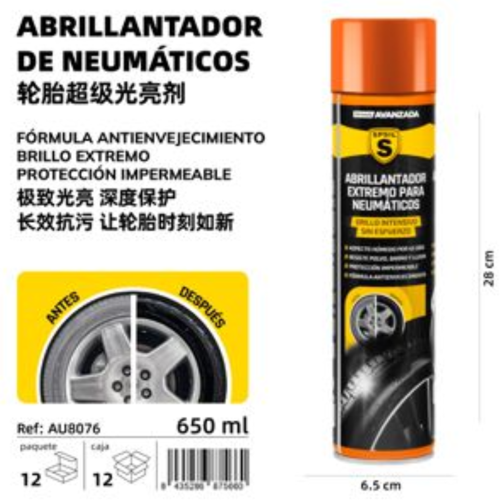 Abrillantador Neumáticos 650ml