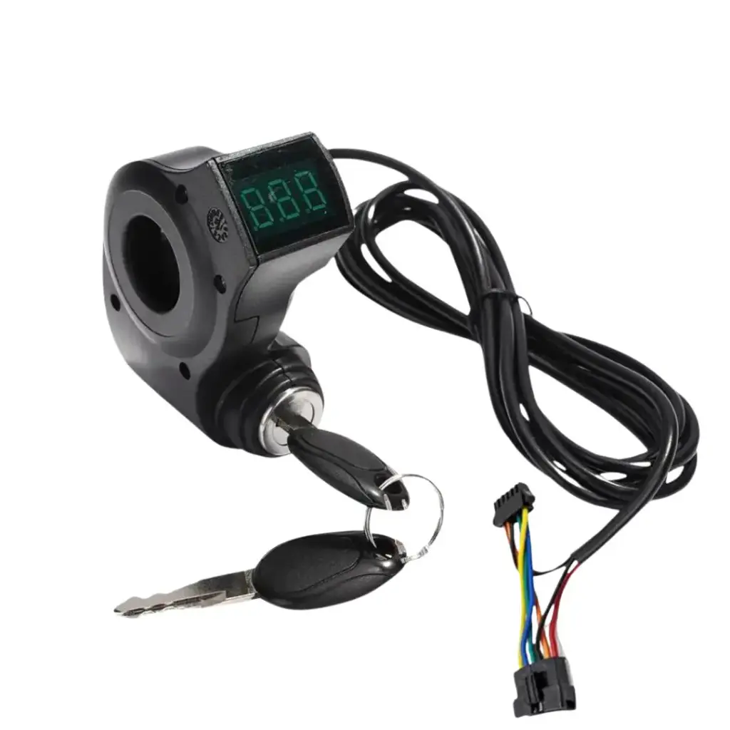 Llave encendido con Voltímetro Patinete ZWheel