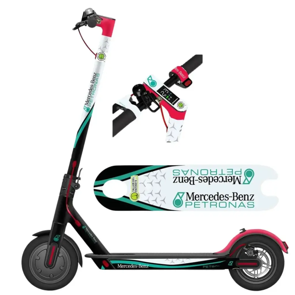 VINILO  XIAOMI MERCEDES PETRONAS (8 Piezas sin lija)